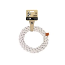 Zabawka linowa M-PETS COTO – naturalna bawełniana lina dla psa Ø5 × 25 cm