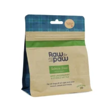 RAW for PAW Salmon liofilizowane przysmaki z łososia z borówką i pokrzywą 50 g