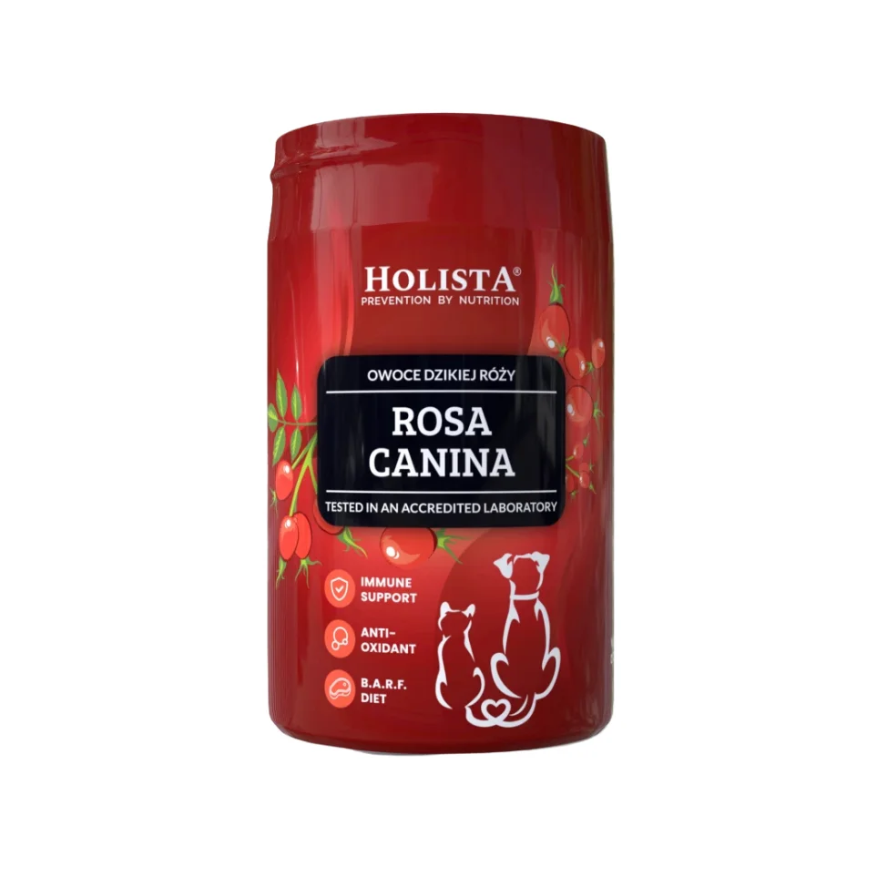 BIO owoce dzikiej róży – naturalne wsparcie odporności i zdrowych stawów u psów i kotów