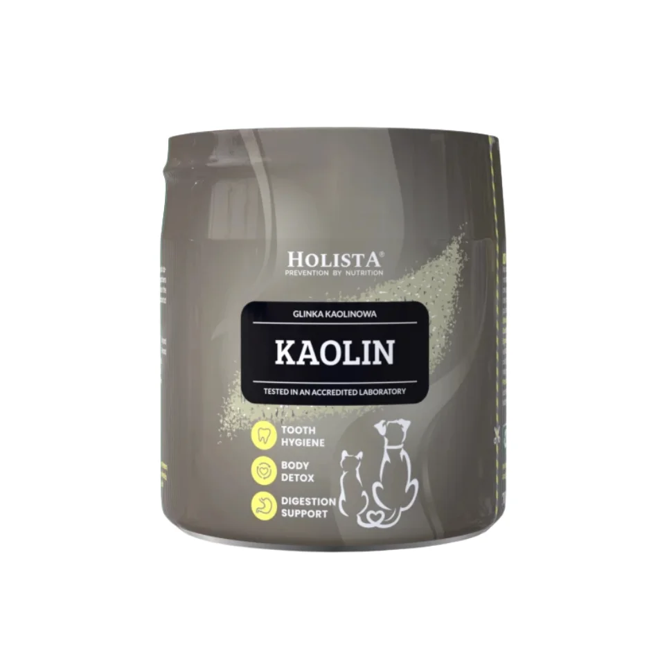 Glinka kaolinowa dla psów i kotów – naturalna pasta do zębów i wsparcie trawienia