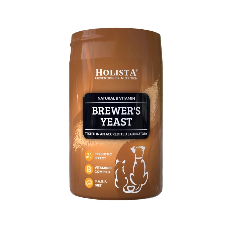 Drożdże piwowarskie – naturalny suplement witamin z grupy B dla psów i kotów