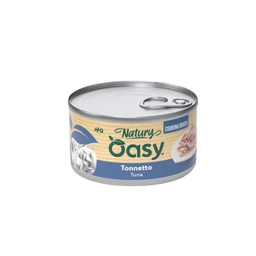 Oasy Natury Broth Tuńczyk – naturalna karma uzupełniająca dla dorosłych kotów 85 g