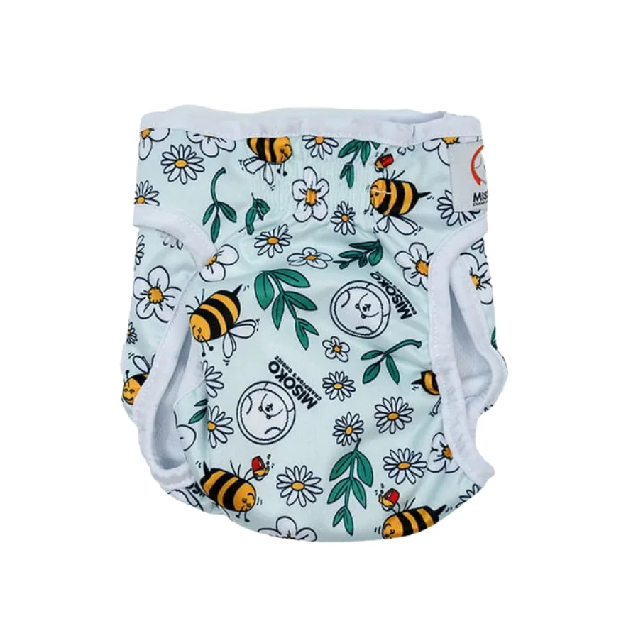 Wielorazowe pieluchomajtki dla suczki Misoko – ochrona podczas cieczki i nietrzymania moczu