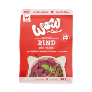 WOW CAT Wołowina sucha karma premium dla dorosłych kotów