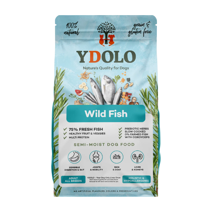 YDOLO Wild Fish półwilgotna karma dla psów z ryb morskich