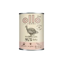 Ollo Pure Puppy Turkey 400 g – monobiałkowa mokra karma dla szczeniąt z indykiem