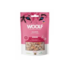 Woolf Soft Cubes Salmon 100 g – miękkie przysmaki dla psa z łososia i ryb atlantyckich