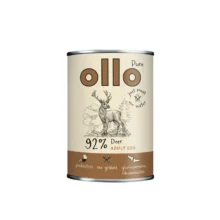 Ollo Pure Jeleń 400 g – monobiałkowa mokra karma dla psa z jeleniem