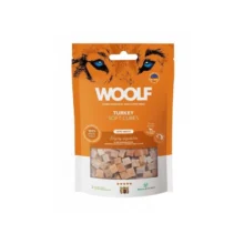 Woolf Soft Cubes Turkey Monoprotein 100 g – miękkie przysmaki dla psa z indyka, monoproteinowe