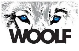 Logo Woolf – bezzbożowe, monoproteinowe przysmaki dla psa