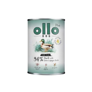 Ollo Plus Kolagen Kaczka 400 g mokra karma dla psa monobiałkowa z kolagenem dla stawów i regeneracji